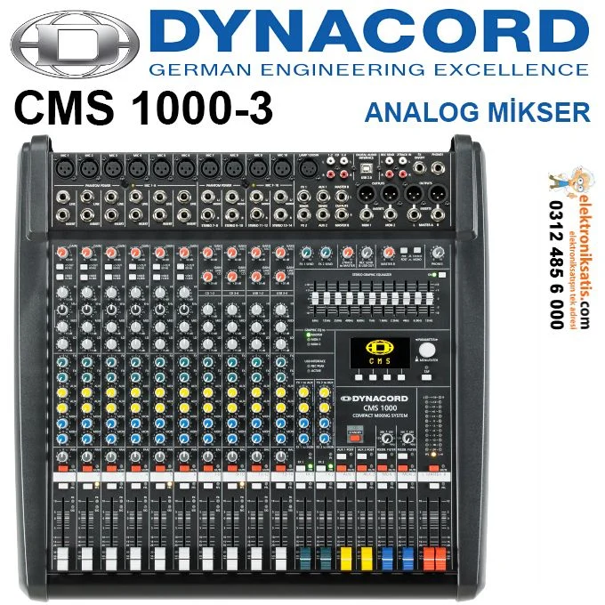 Dynacort CMS 1000-3 analog mikser. Dynacord CMS 1000-3 Analog Mikser
